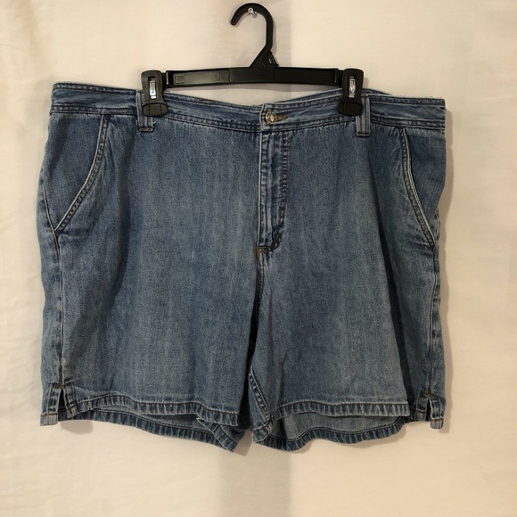 faded glory jean shorts plus size